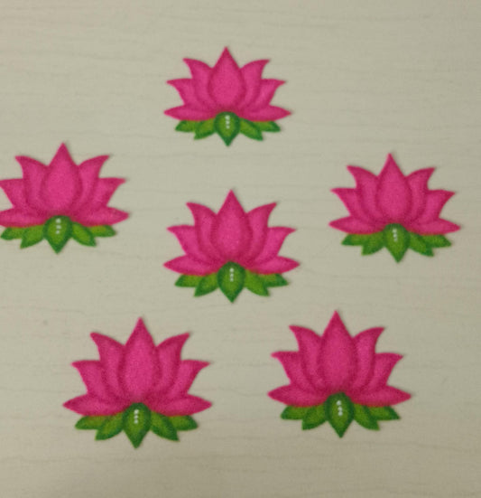 Handmade Ready-to-Use Flower Rangoli